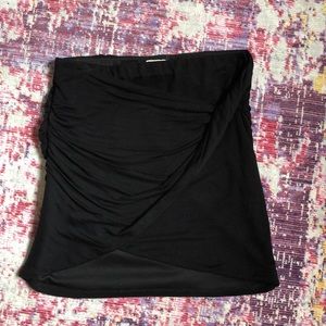 Free people mini wrap skirt